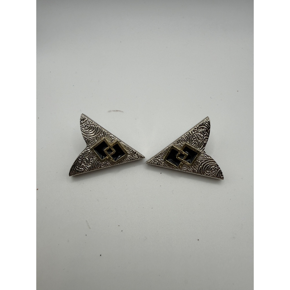 Vintage Silver Shirt Collar Tips